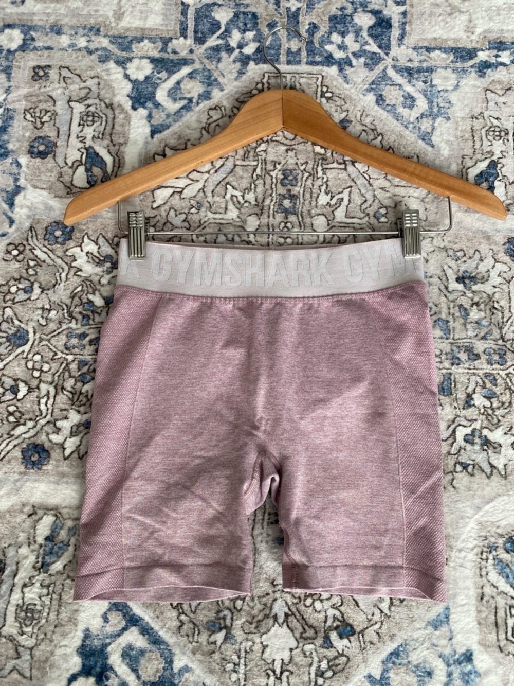 Gymshark Dusty Pink Seamless Biker Shorts